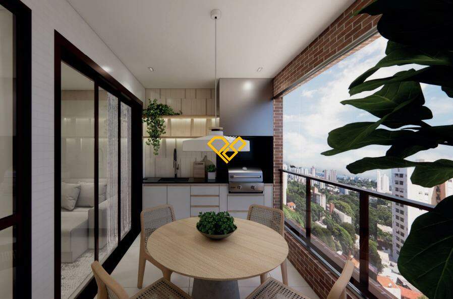 Apartamento à venda no Embaré: Varanda