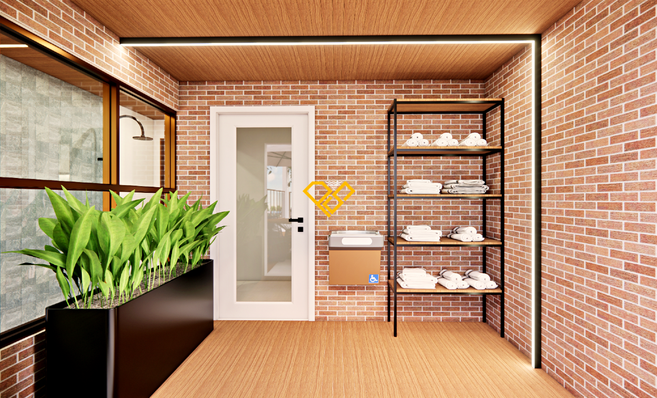 Apartamento à venda no Embaré: Sauna