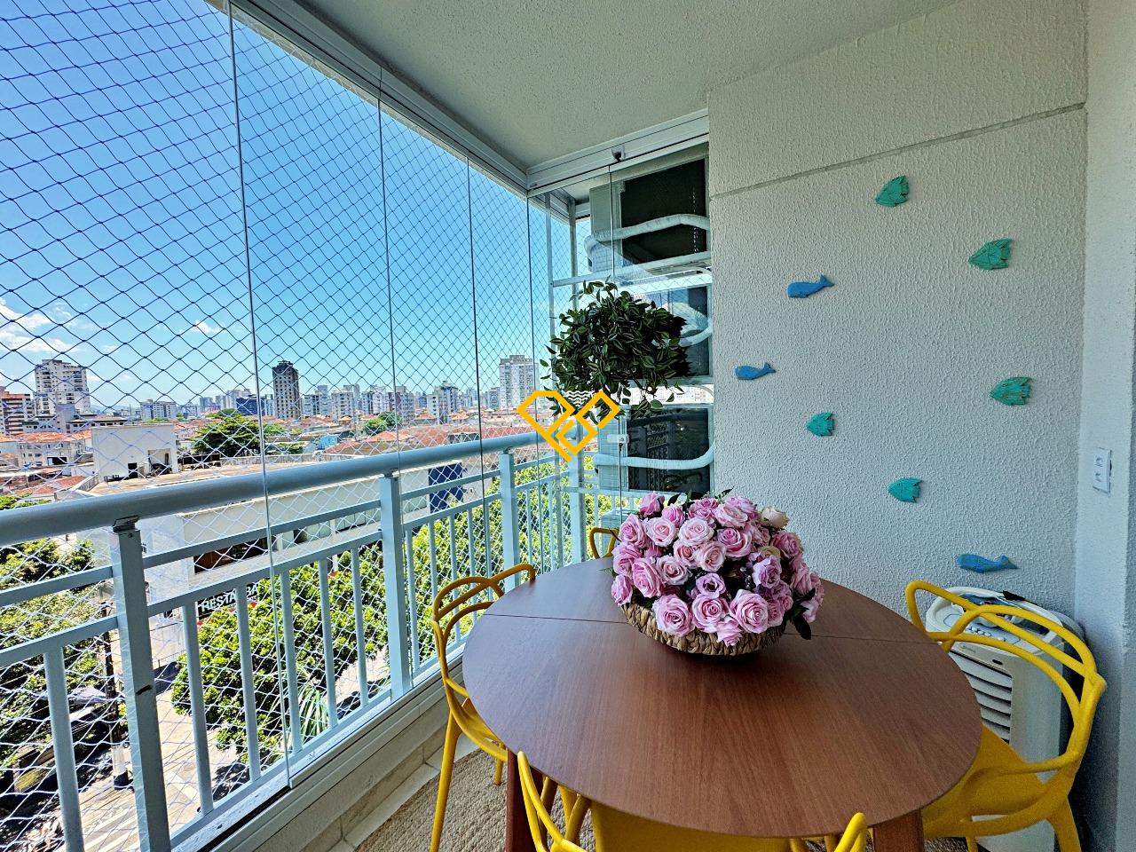 Apartamento para aluguel no Marapé: Varanda