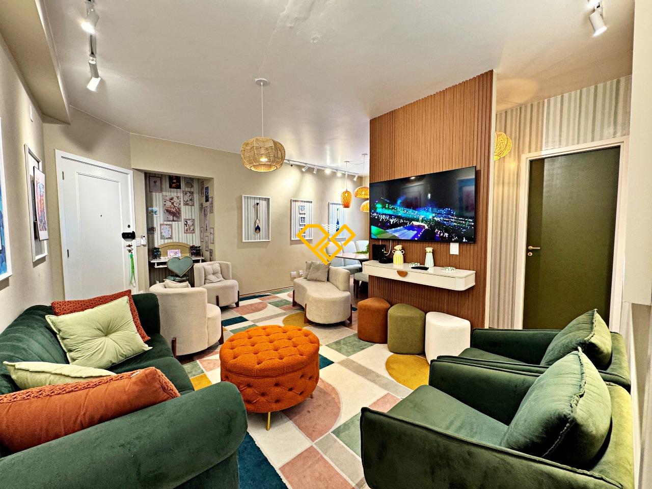 Apartamento para aluguel no Marapé: Sala