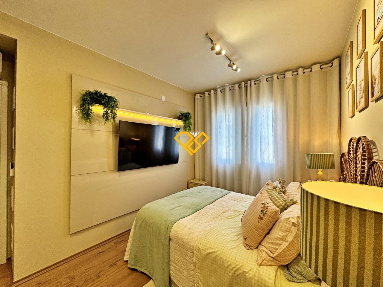 Apartamento para aluguel no Marapé: Dormitório 1 - Suíte