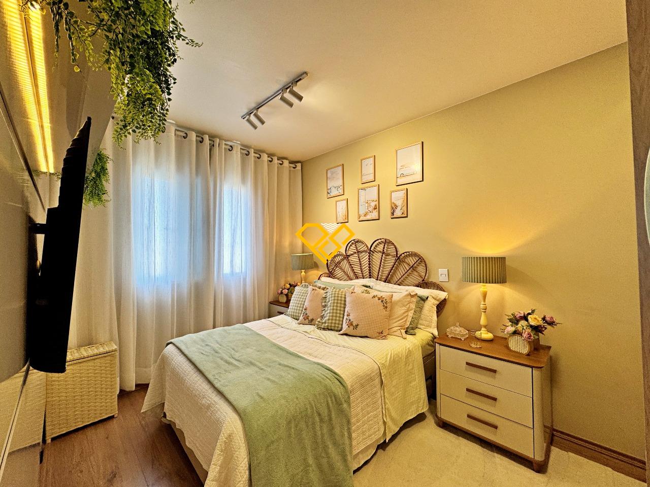 Apartamento para aluguel no Marapé: Dormitório 1 - Suíte