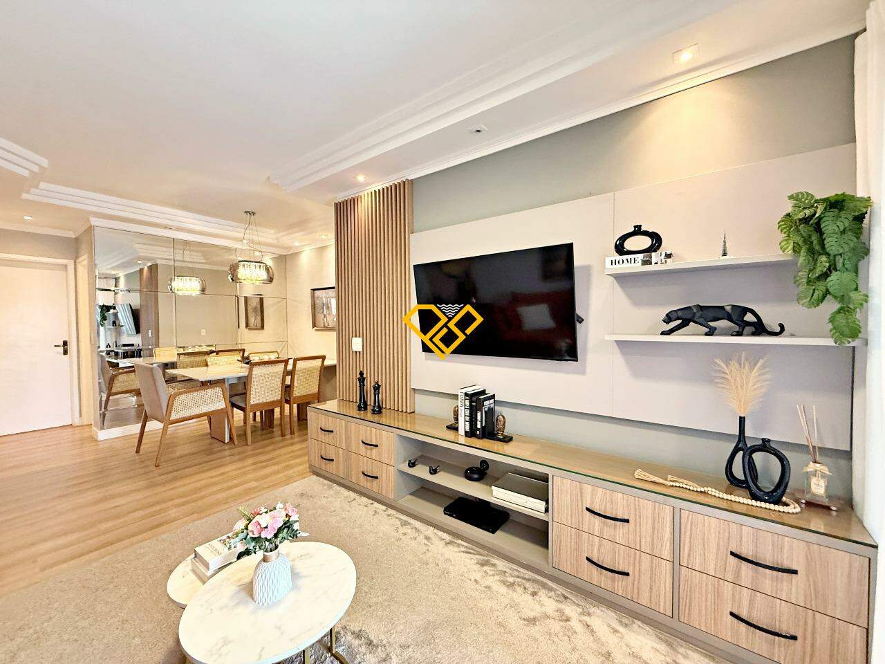 Apartamento à venda no Gonzaga: Sala