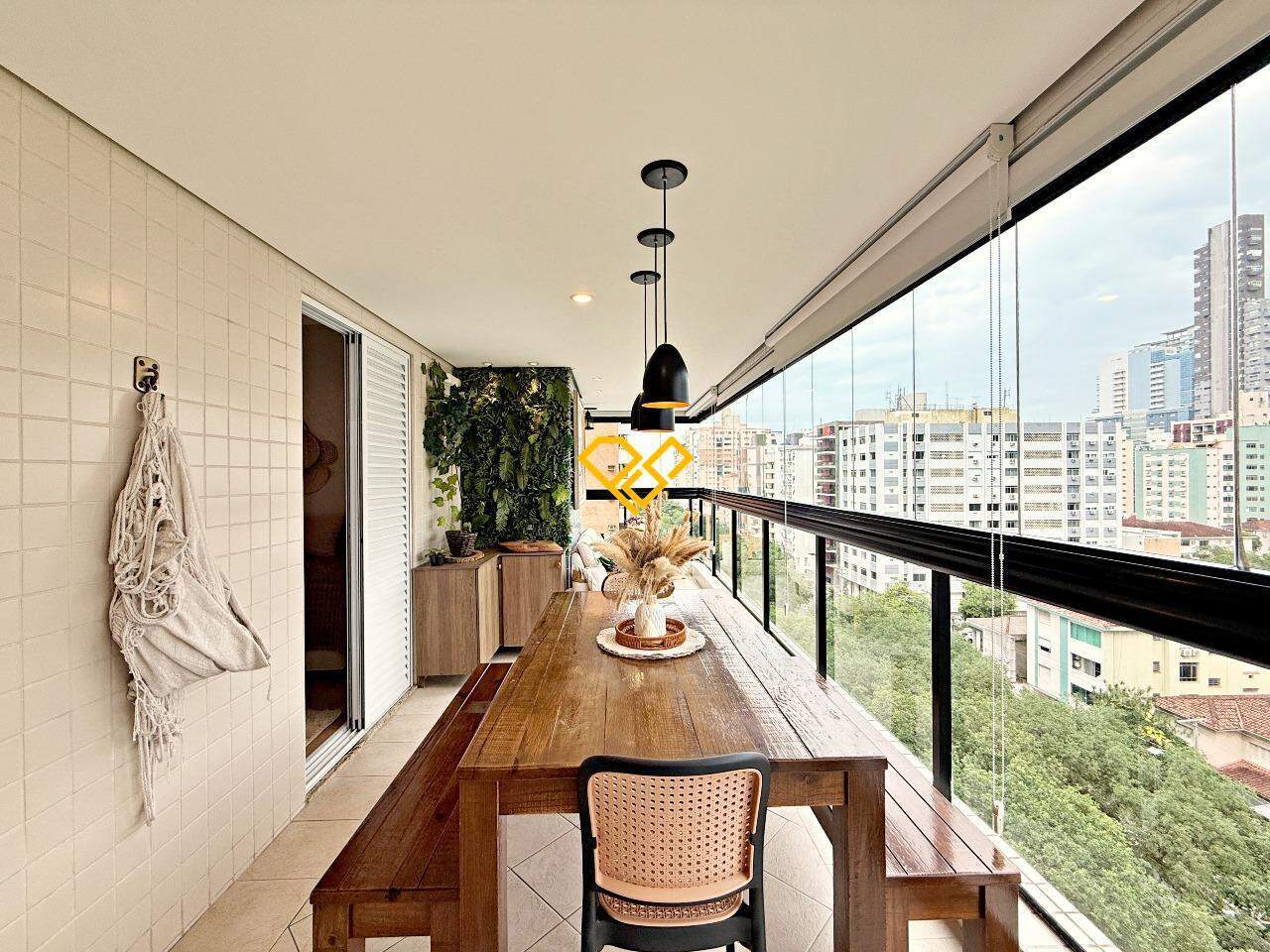 Apartamento à venda no Gonzaga: Varanda
