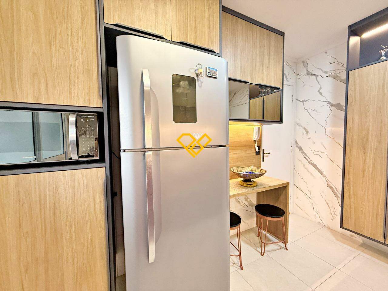Apartamento à venda no Gonzaga: Cozinha