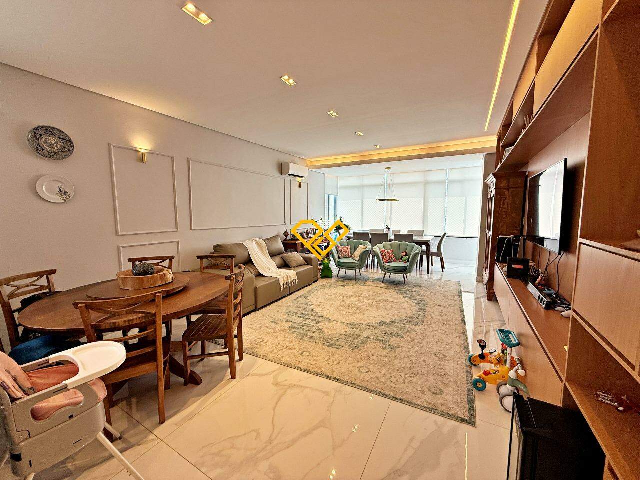 Apartamento à venda no José Menino: Sala