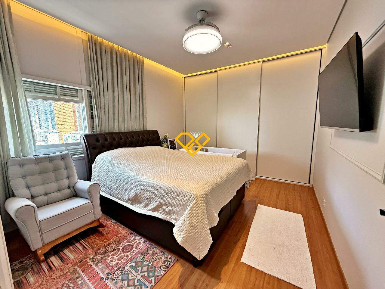 Apartamento à venda no José Menino: Dormitório 1 - Suíte