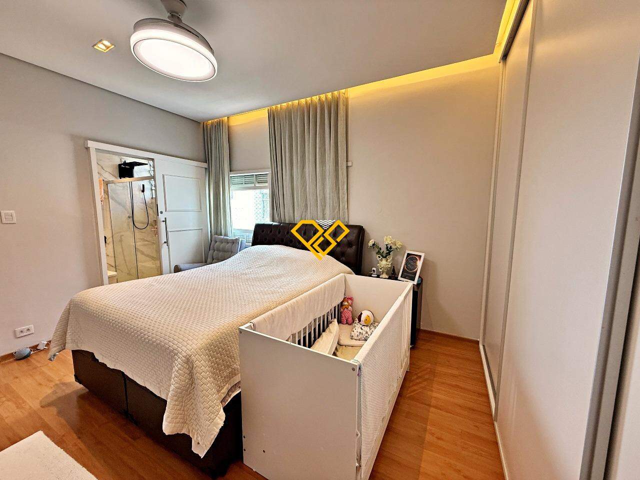 Apartamento à venda no José Menino: Dormitório 1 - Suíte