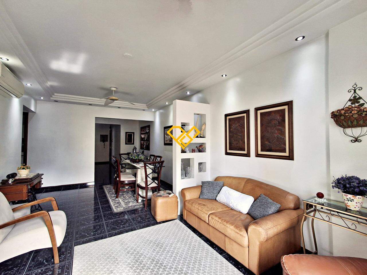 Apartamento à venda no José Menino: Sala