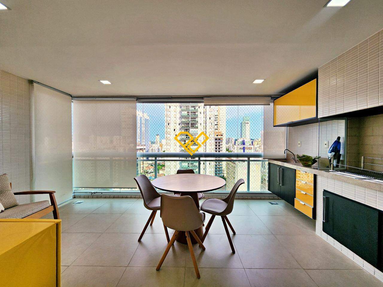 Apartamento para aluguel no Aparecida: Varanda