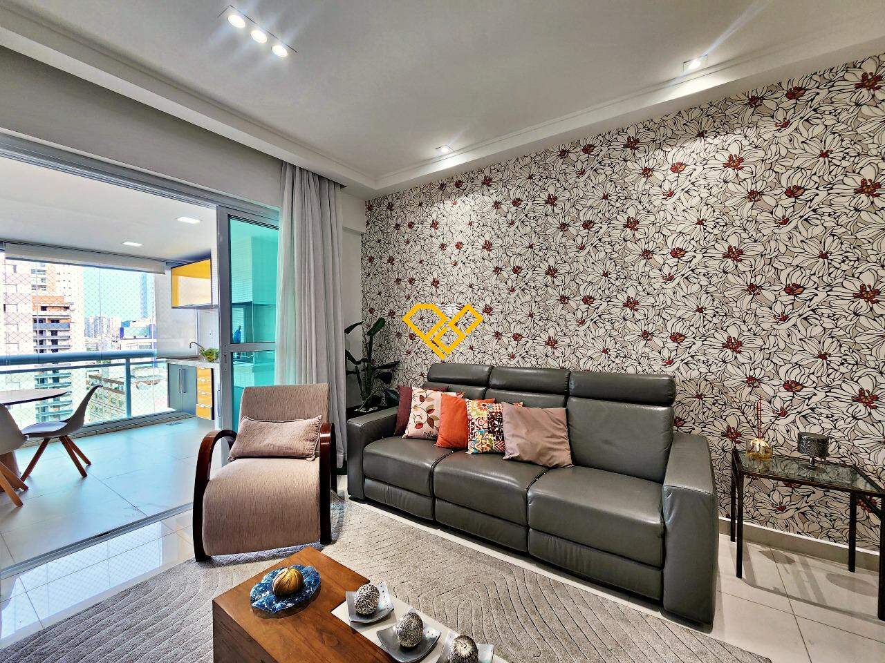 Apartamento para aluguel no Aparecida: Sala