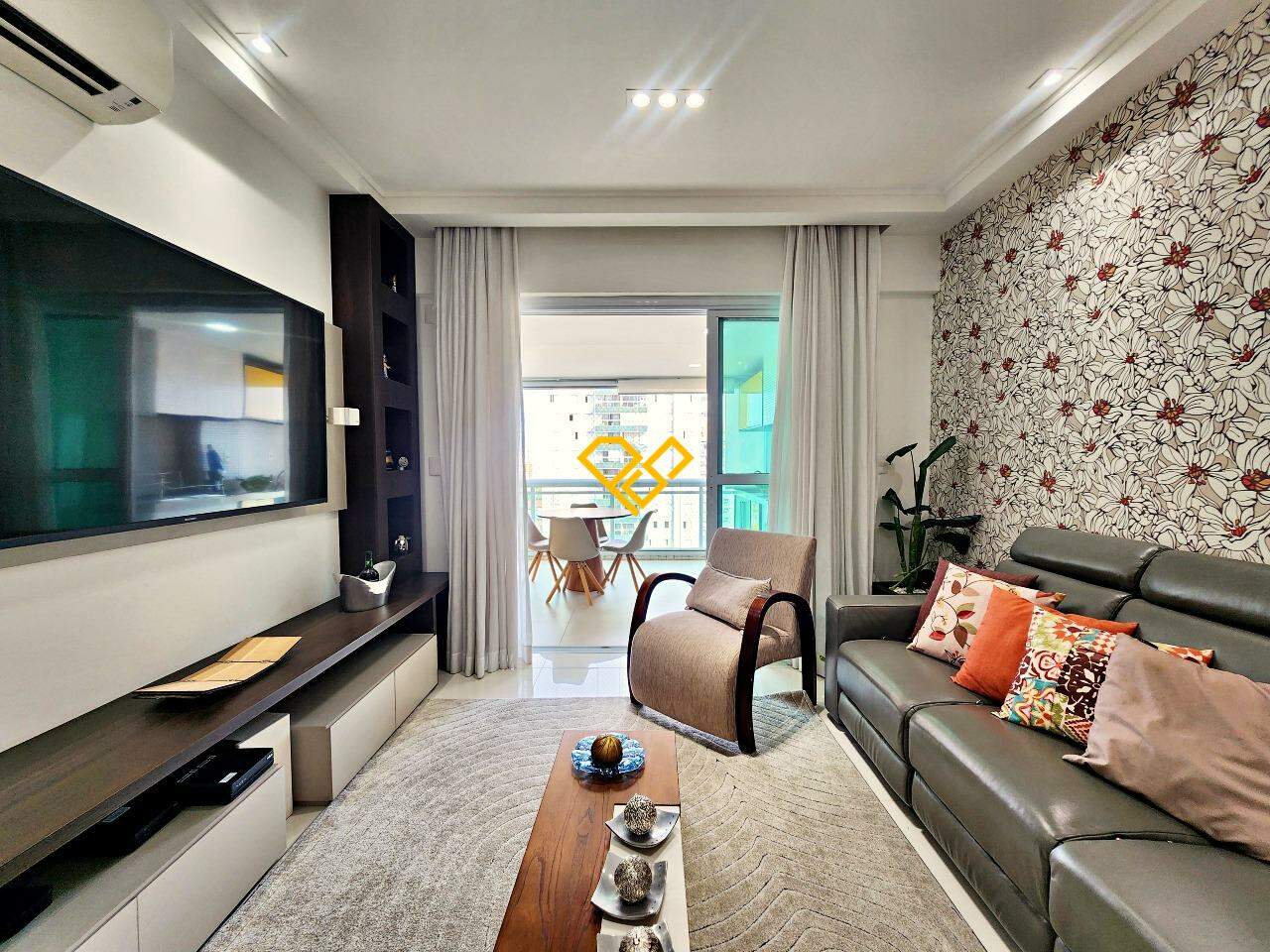 Apartamento para aluguel no Aparecida: Sala