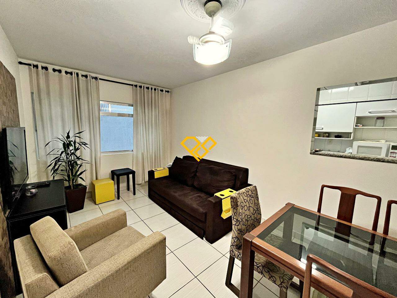 Apartamento à venda no Gonzaga: Sala