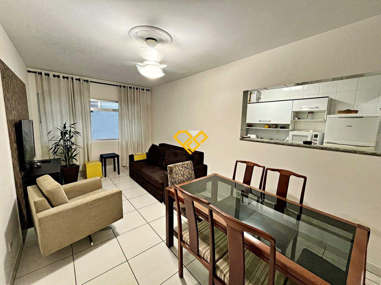 Apartamento à venda no Gonzaga: Sala