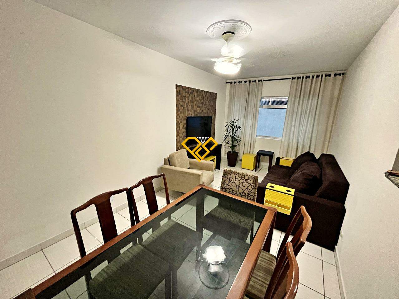Apartamento à venda no Gonzaga: Sala