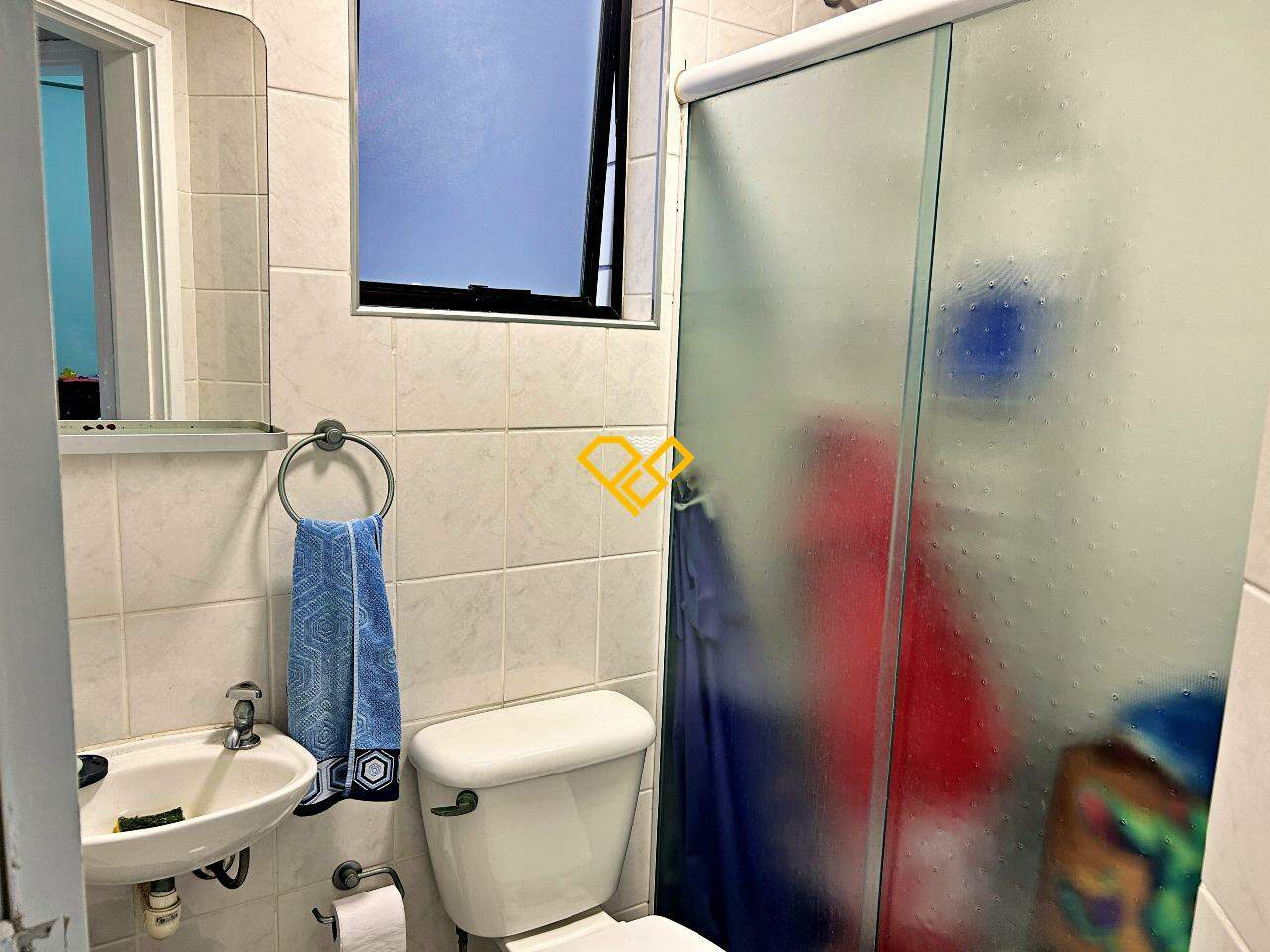Apartamento à venda no Gonzaga: Wc de serviço