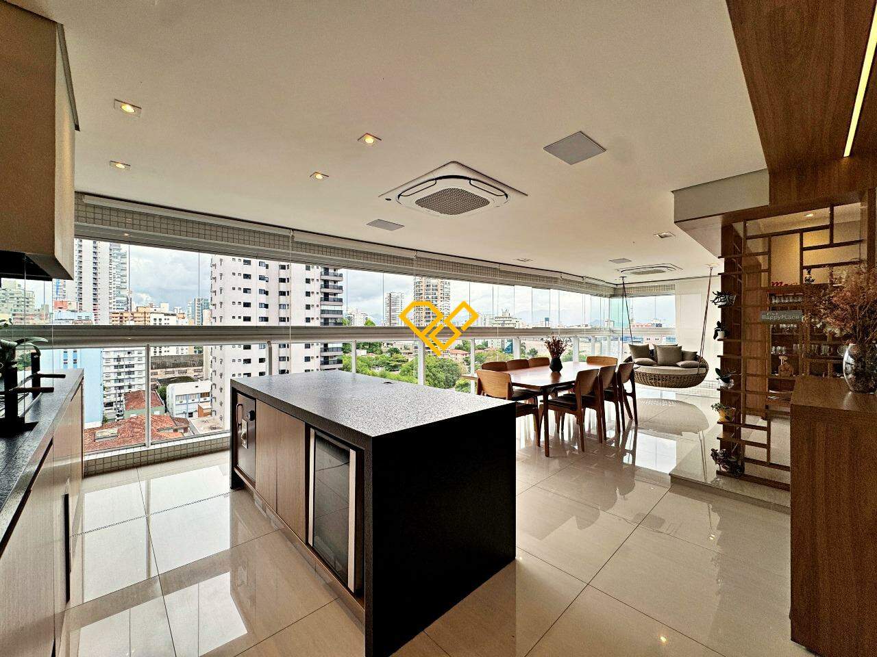 Apartamento à venda no Aparecida: Varanda gourmet