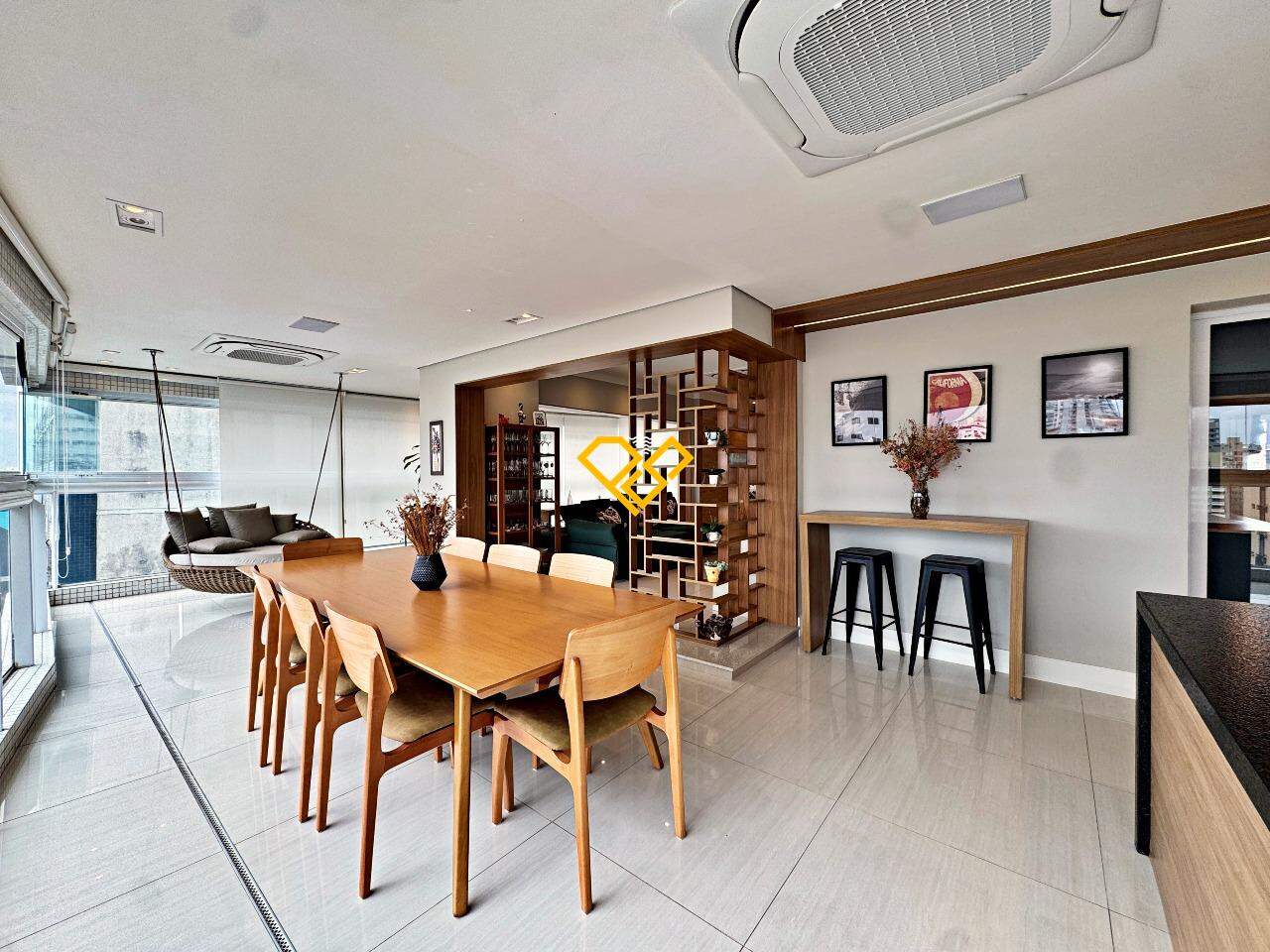 Apartamento à venda no Aparecida: Varanda gourmet