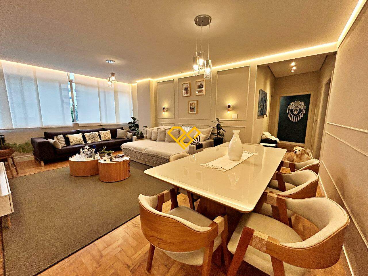 Apartamento à venda no Gonzaga: Sala