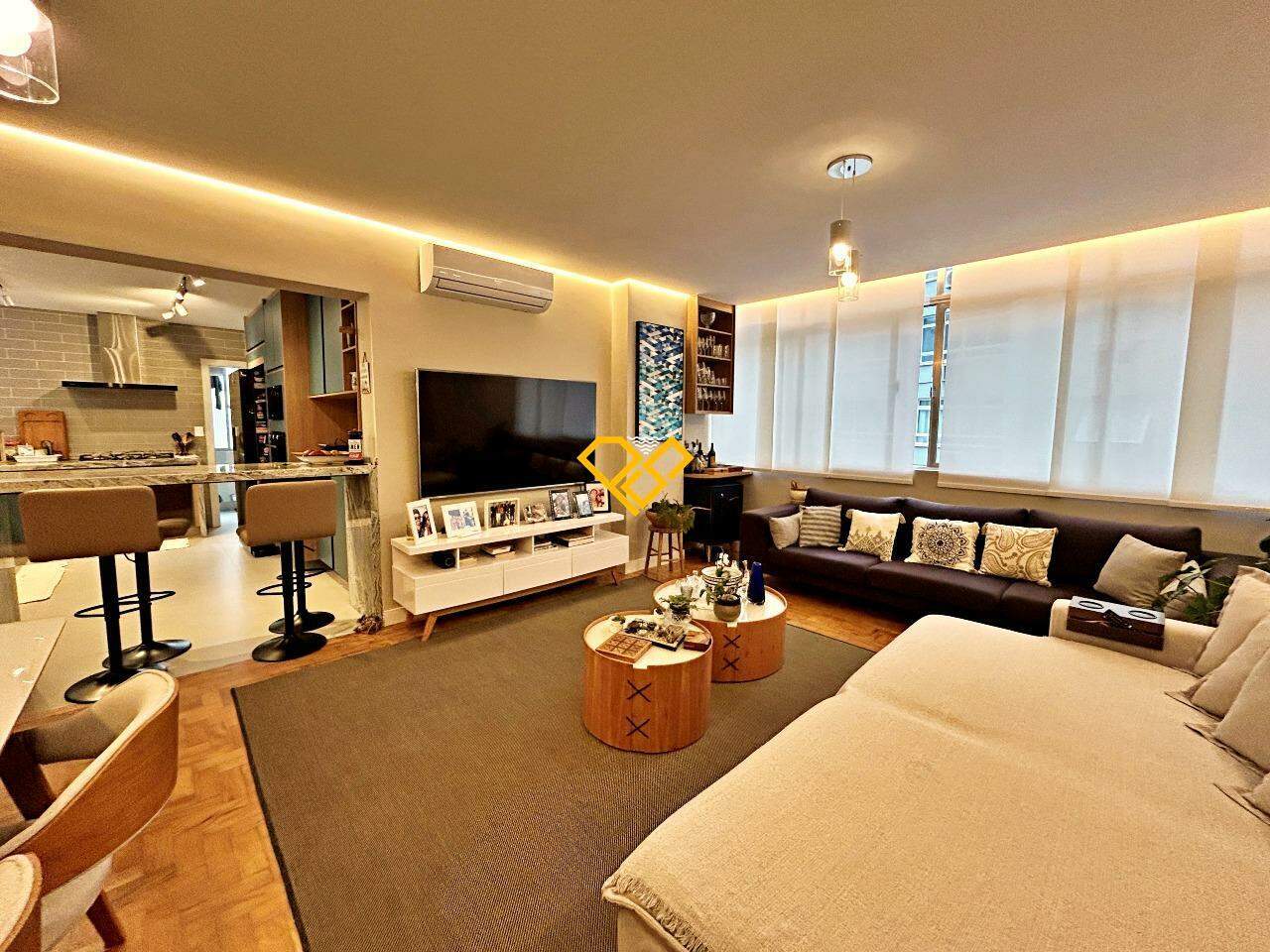 Apartamento à venda no Gonzaga: Sala