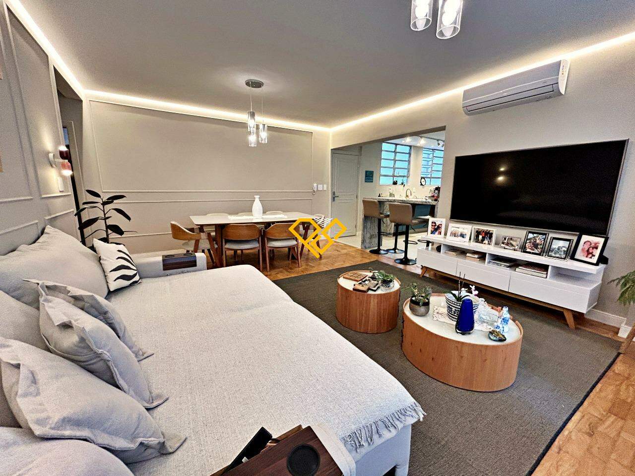 Apartamento à venda no Gonzaga: Sala