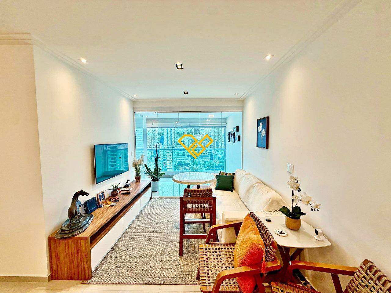 Apartamento para aluguel no Embaré: Sala