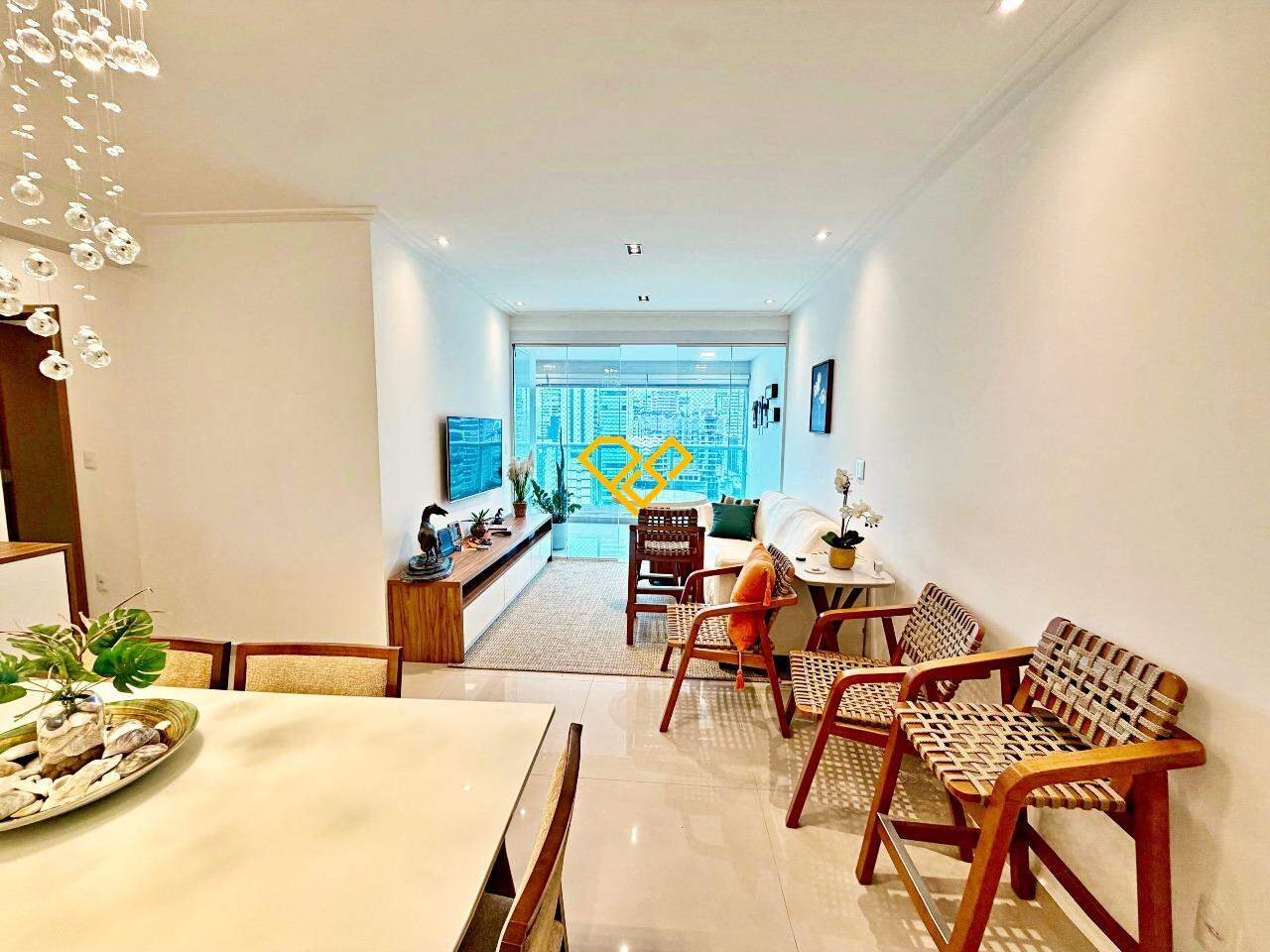 Apartamento para aluguel no Embaré: Sala