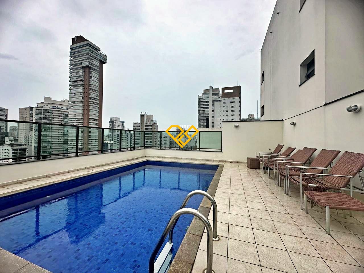 Apartamento à venda no Gonzaga: Lazer - piscina