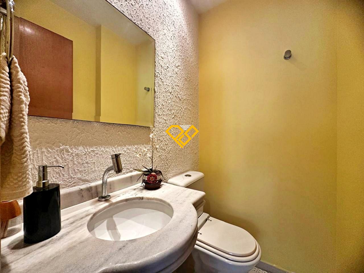 Apartamento à venda no Gonzaga: Lavabo
