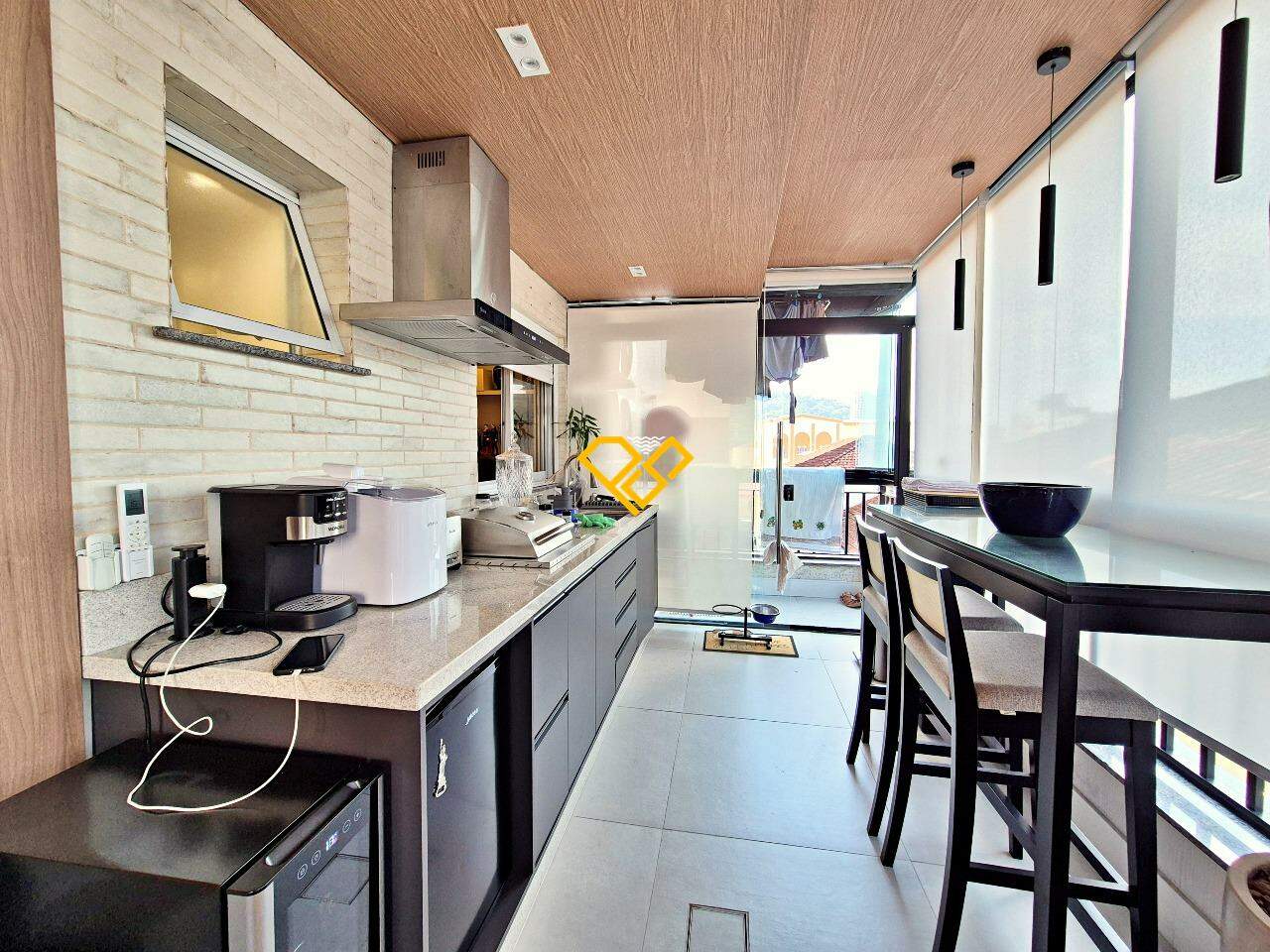 Garden à venda no Marapé: Espaço gourmet com churrasqueira