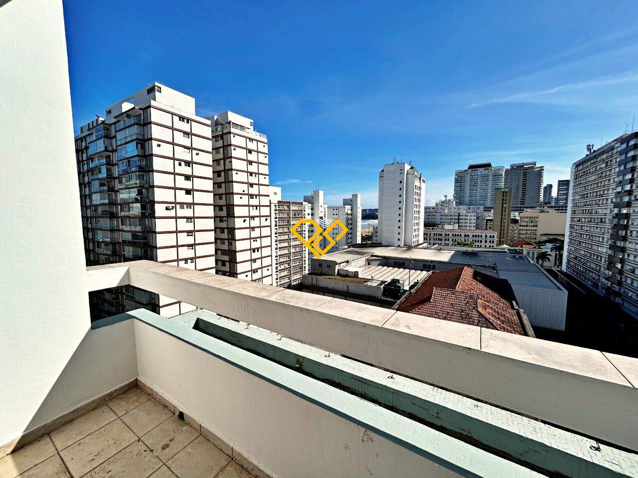Apartamento à venda no Gonzaga: Varanda