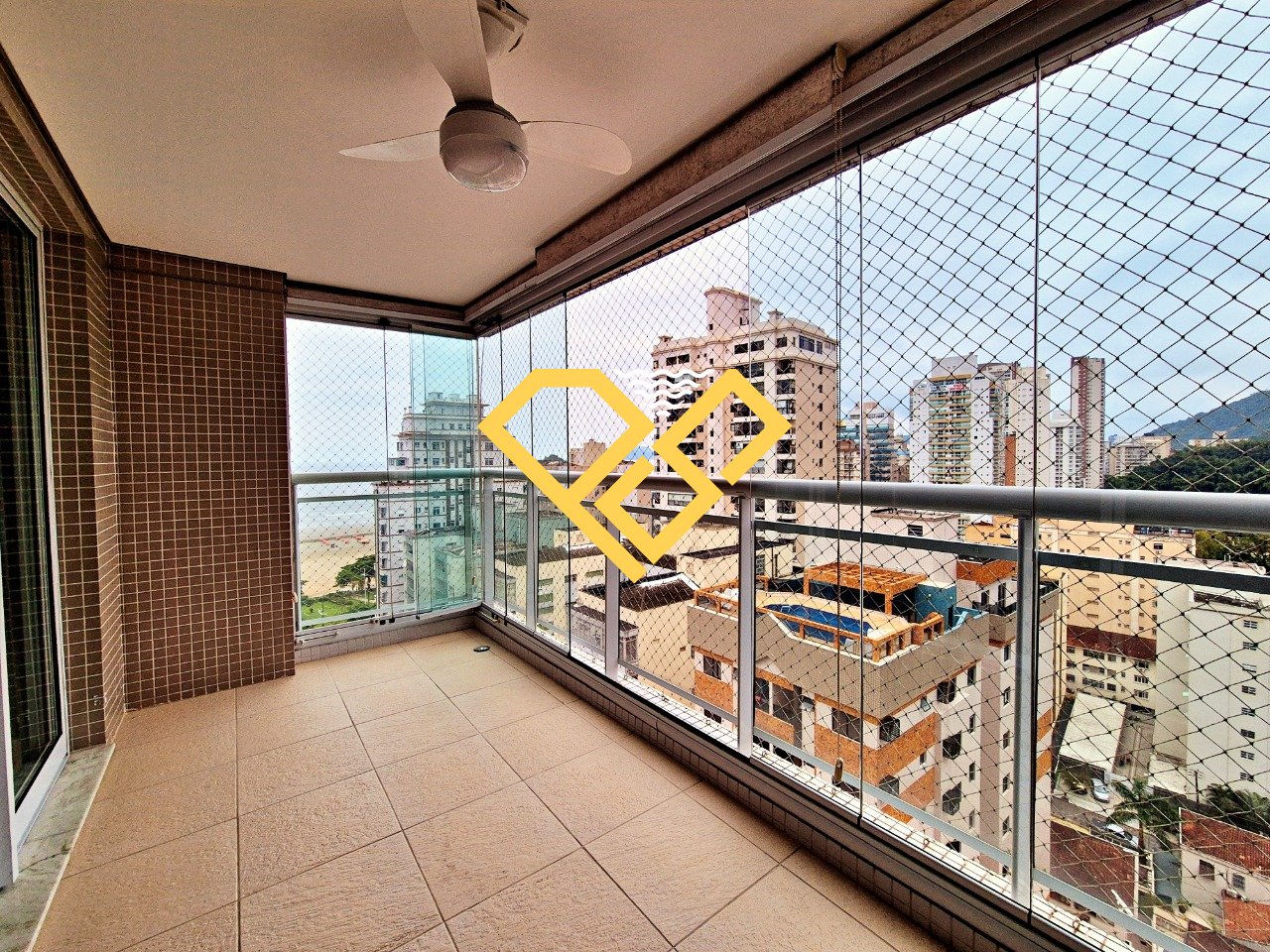 Apartamento para aluguel no José Menino: Varanda gourmet