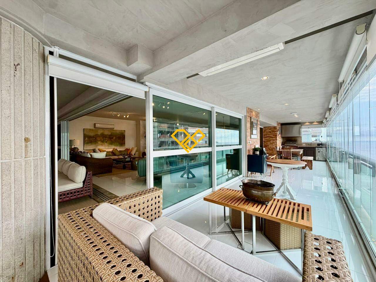 Apartamento à venda no Gonzaga: varanda