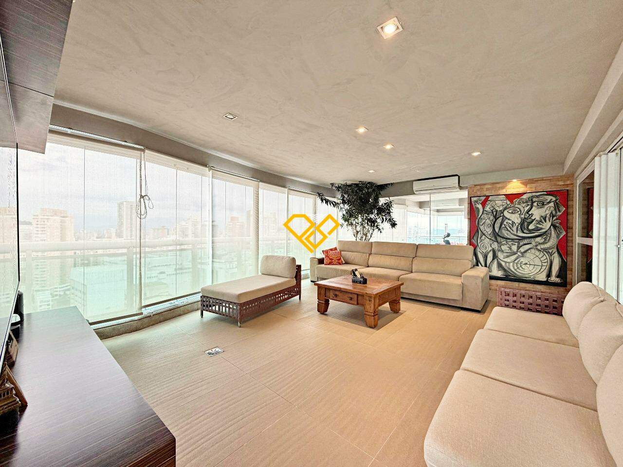 Apartamento à venda no Gonzaga: Sala de tv