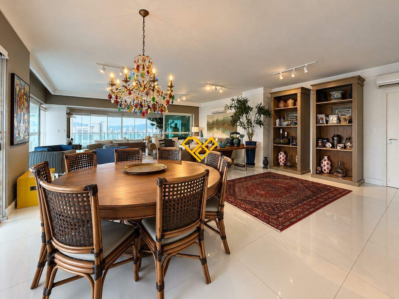 Apartamento à venda no Gonzaga: sala