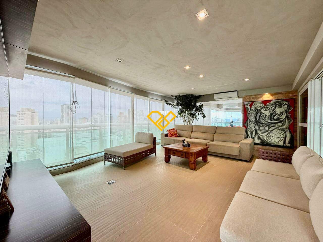 Apartamento à venda no Gonzaga: sala de televisão