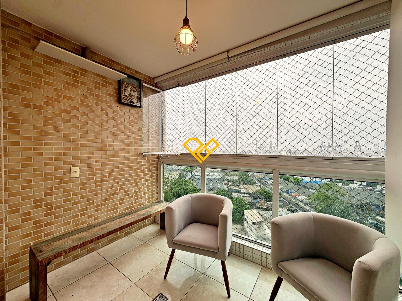 Apartamento à venda no Macuco: Varanda