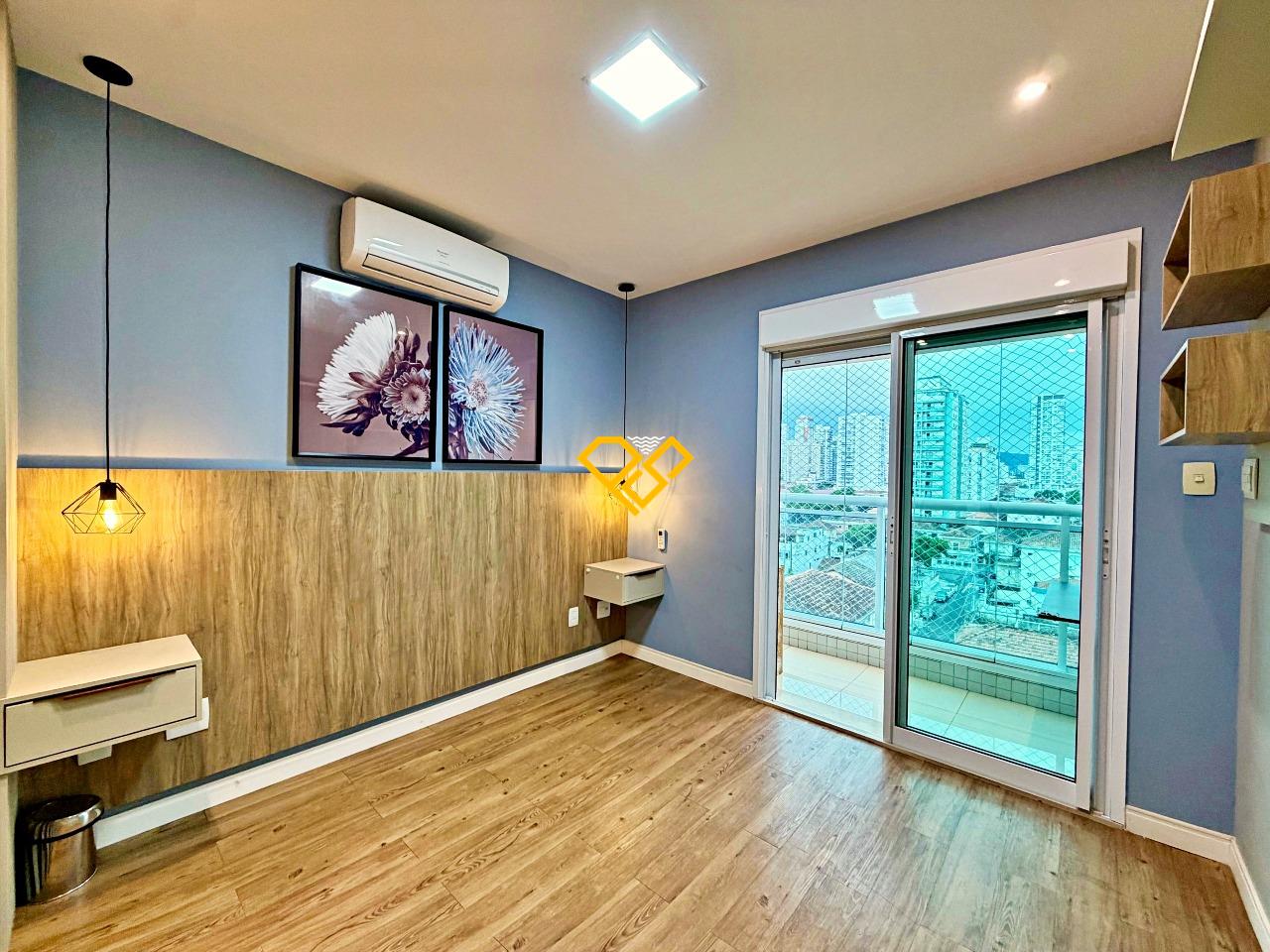 Apartamento à venda no Embaré: Suíte 1 - master