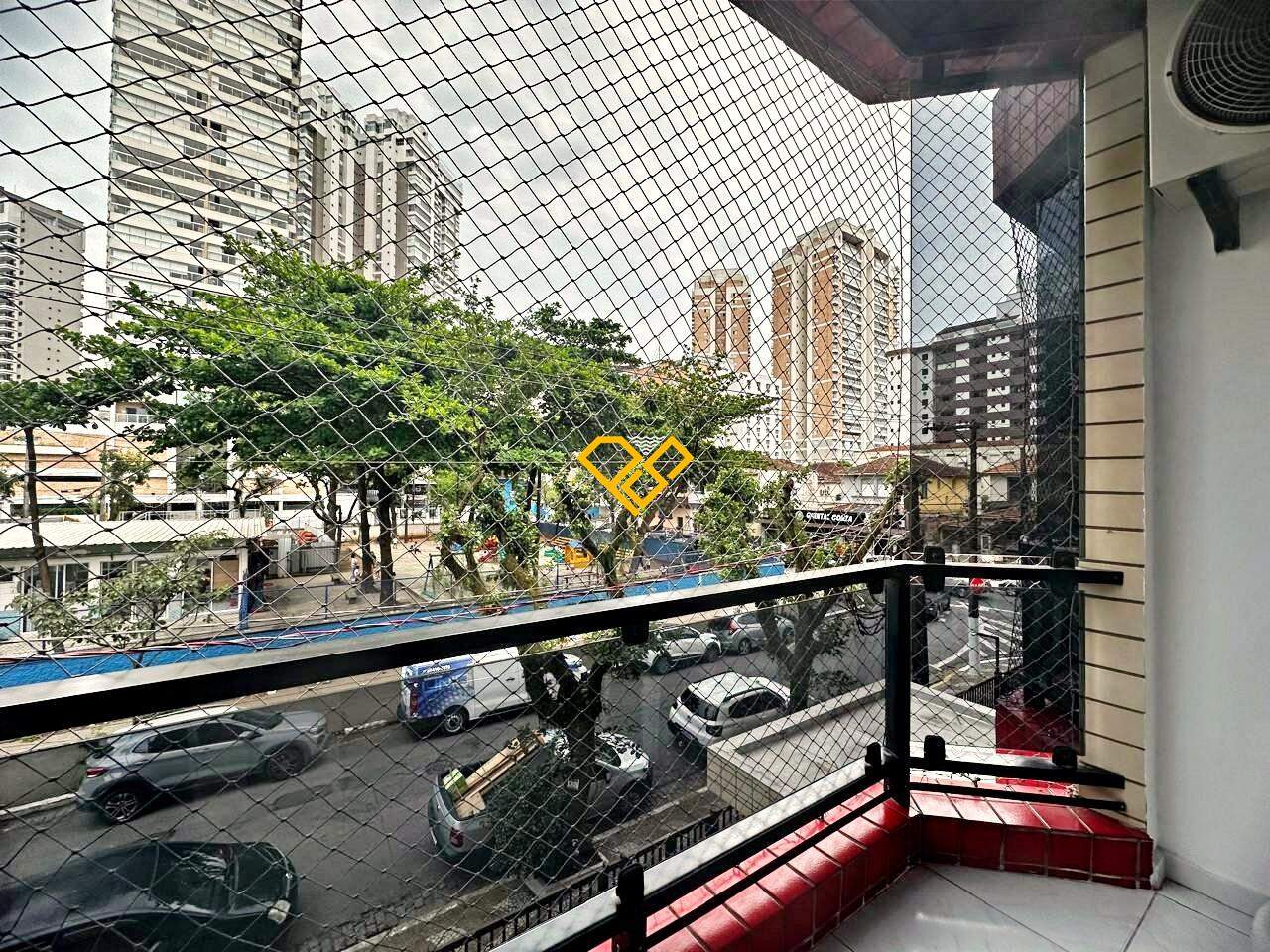 Apartamento à venda no Gonzaga: Varanda