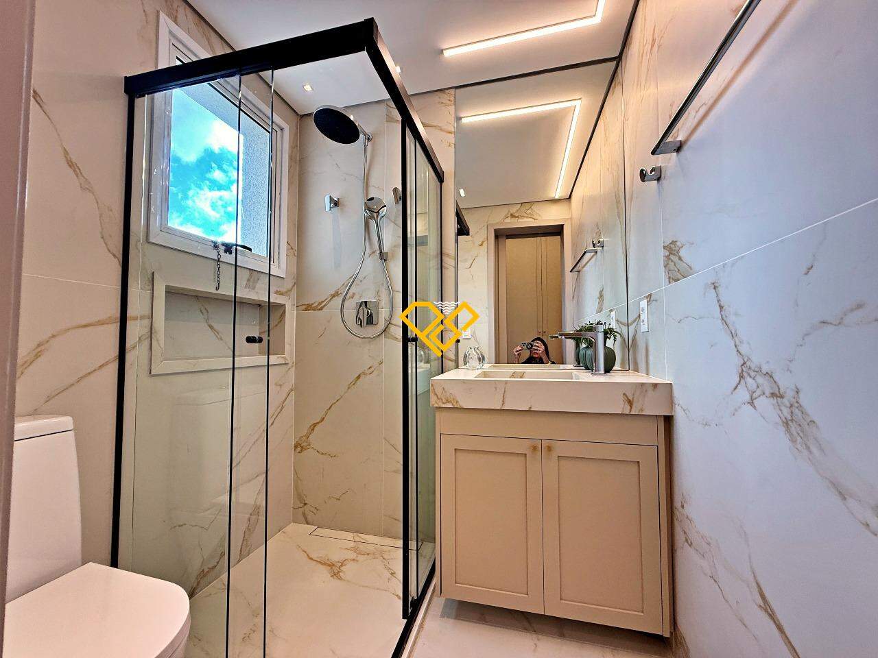 Apartamento à venda no Vila Rica: WC suíte 2