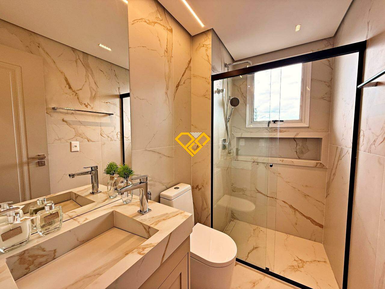 Apartamento à venda no Vila Rica: WC suíte 3