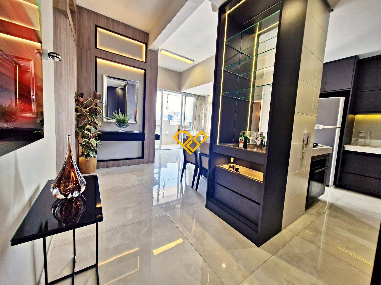 Apartamento para aluguel no Gonzaga: Sala