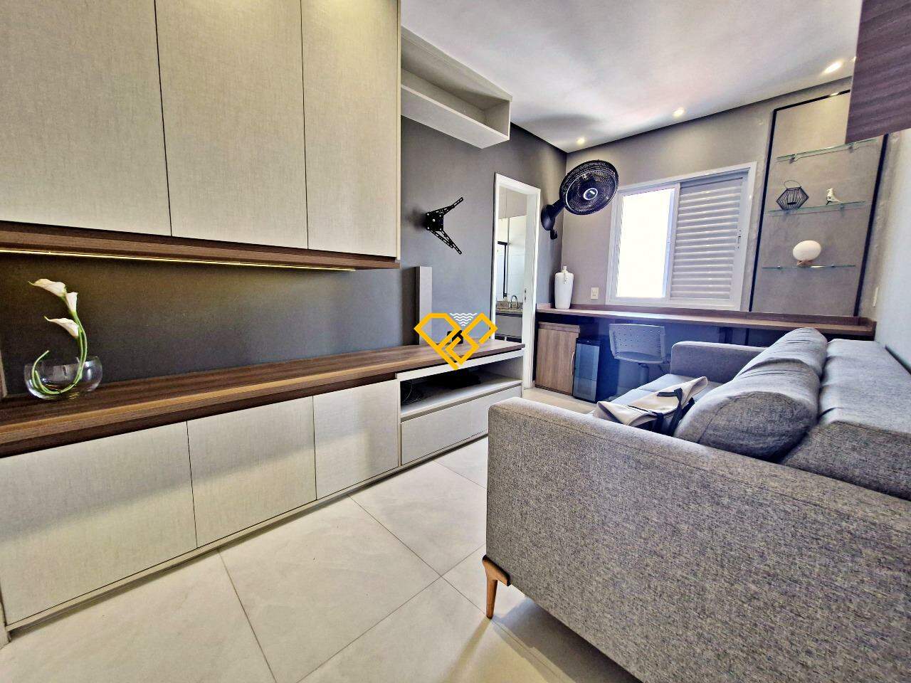 Apartamento para aluguel no Gonzaga: Dormitório 2 - suíte