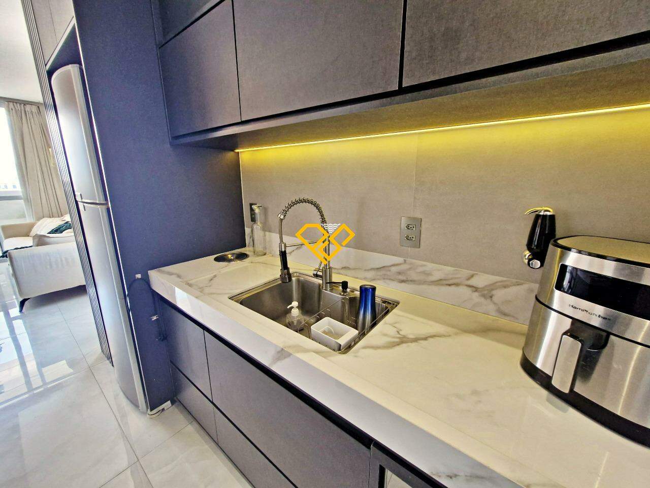 Apartamento para aluguel no Gonzaga: COzinha