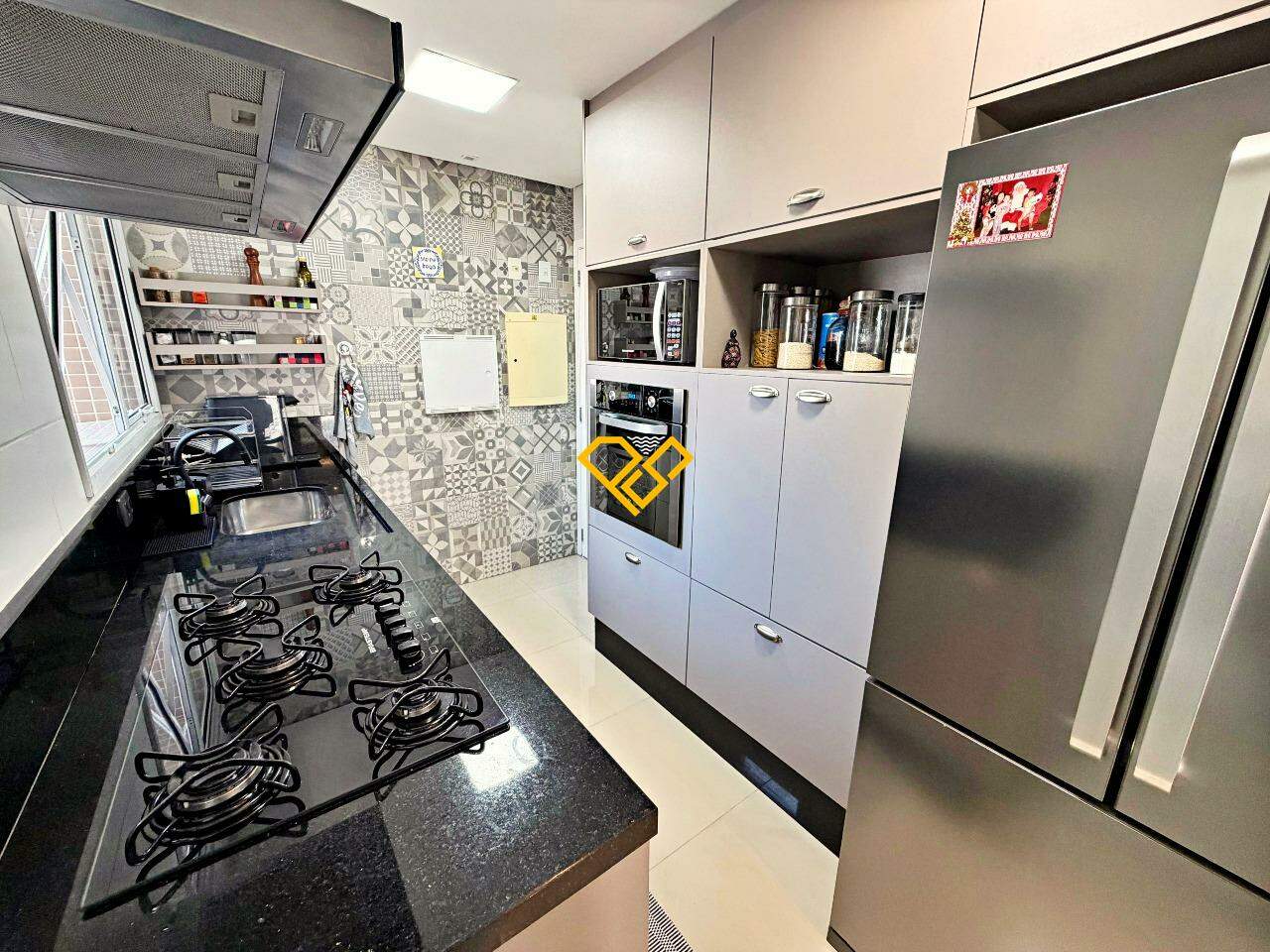 Apartamento à venda no José Menino: Cozinha