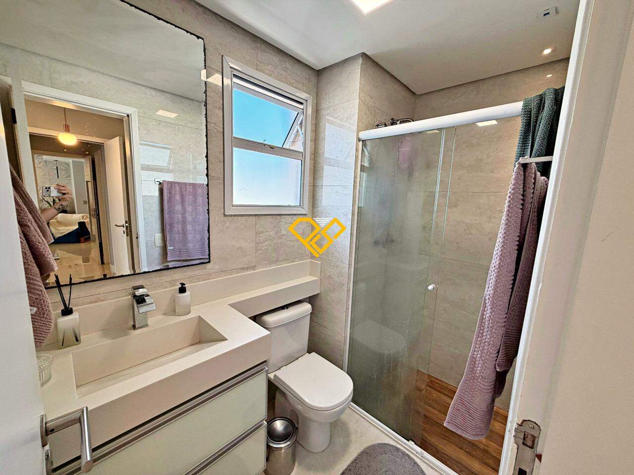 Apartamento à venda no José Menino: Wc suíte