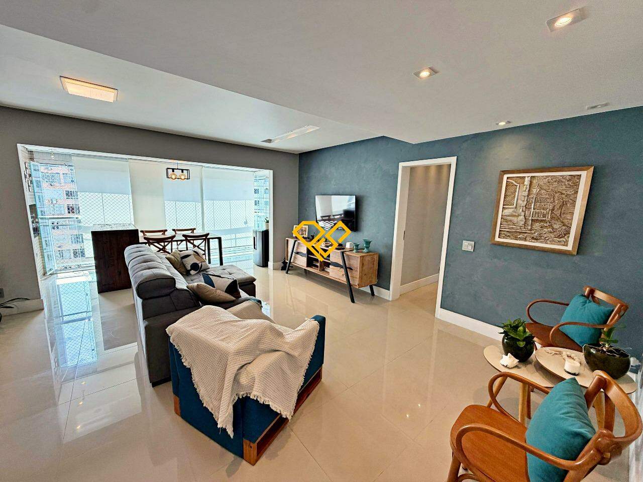 Apartamento à venda no José Menino: Sala