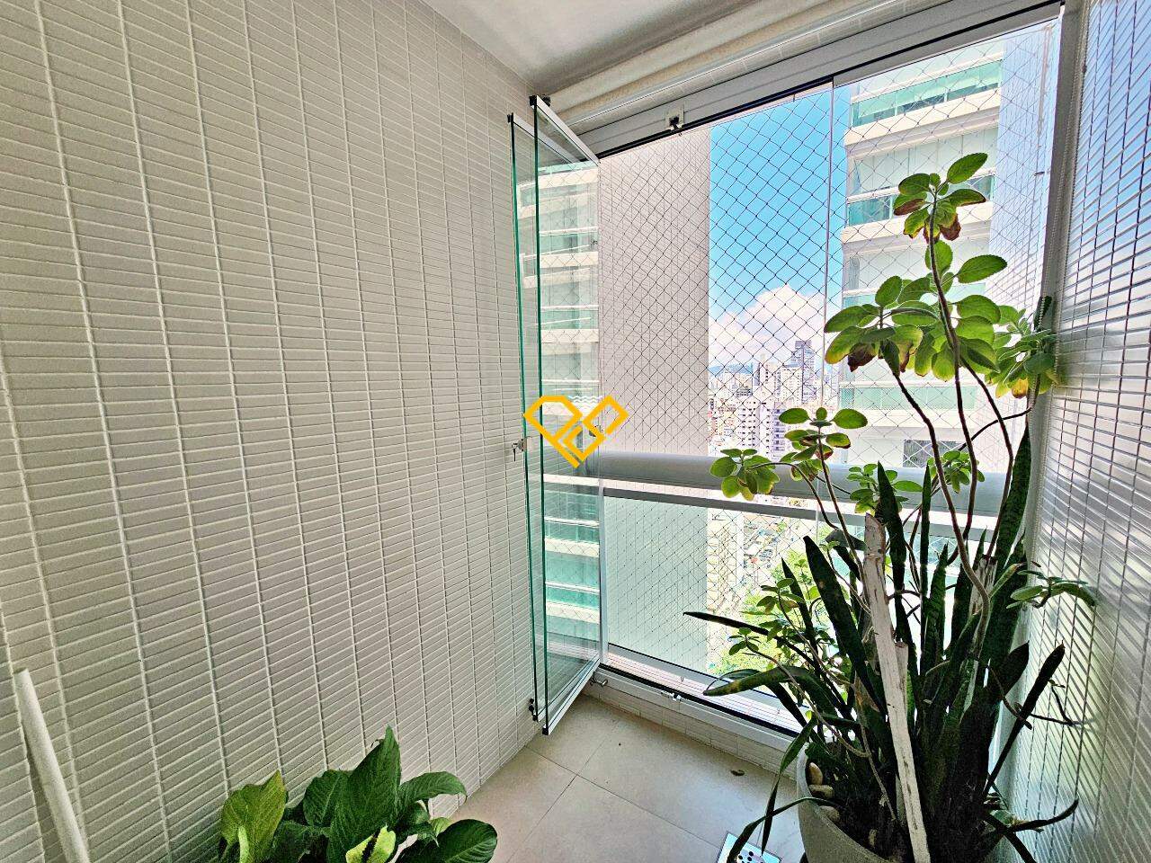 Apartamento para aluguel no Aparecida: Varanda