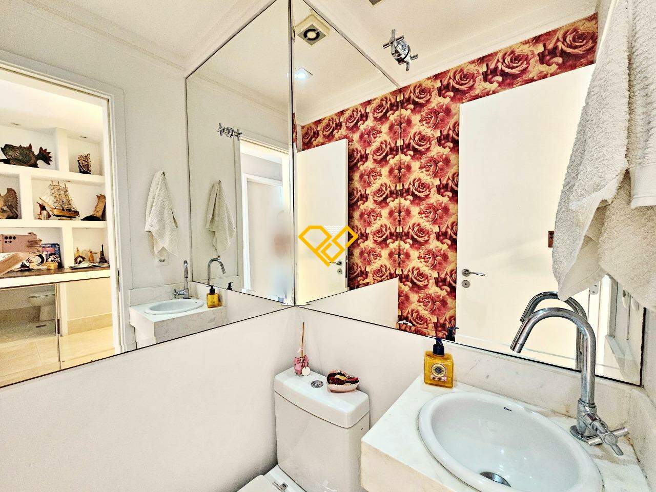 Apartamento para aluguel no Aparecida: Lavabo