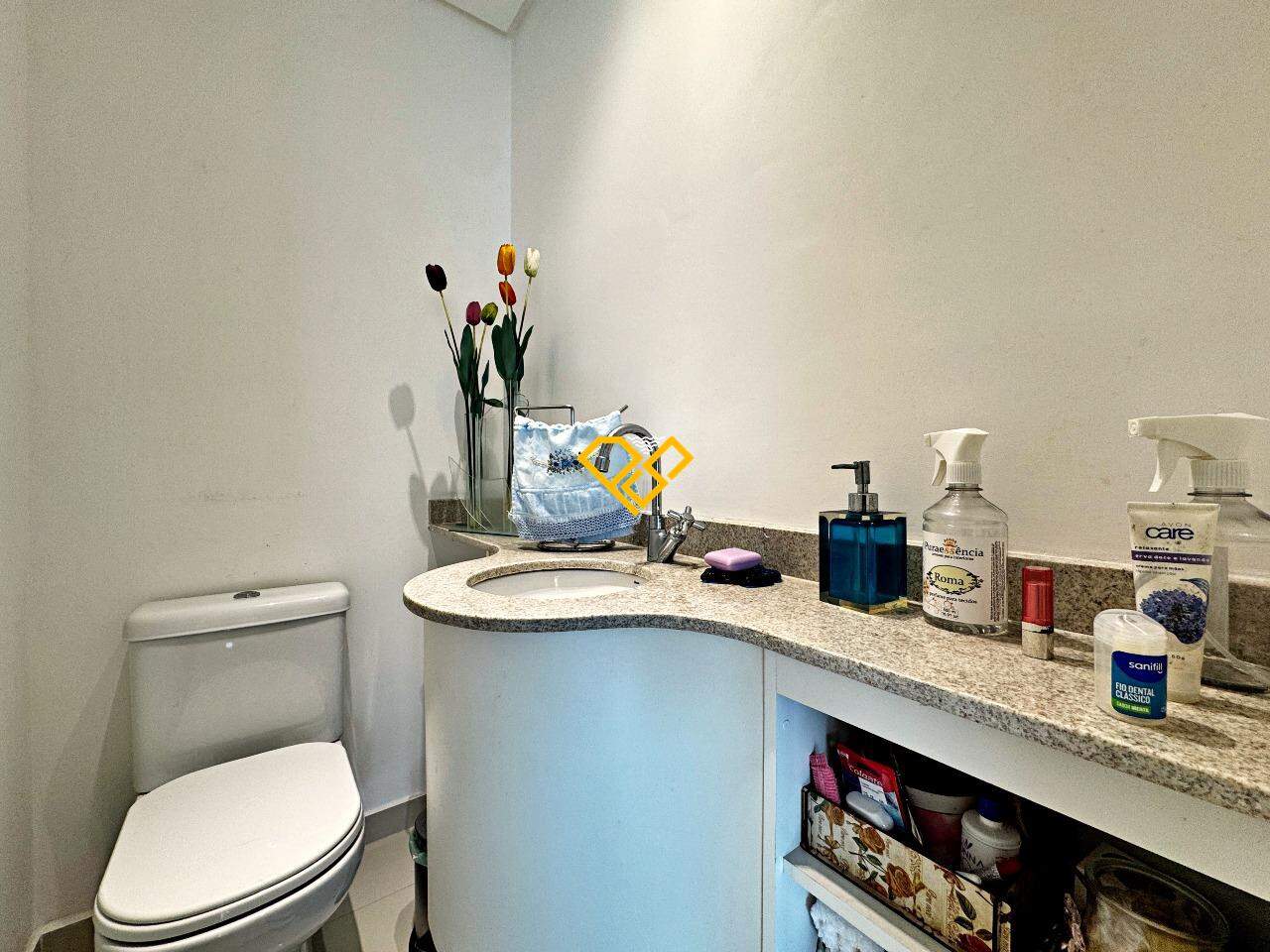 Apartamento à venda no José Menino: Lavabo